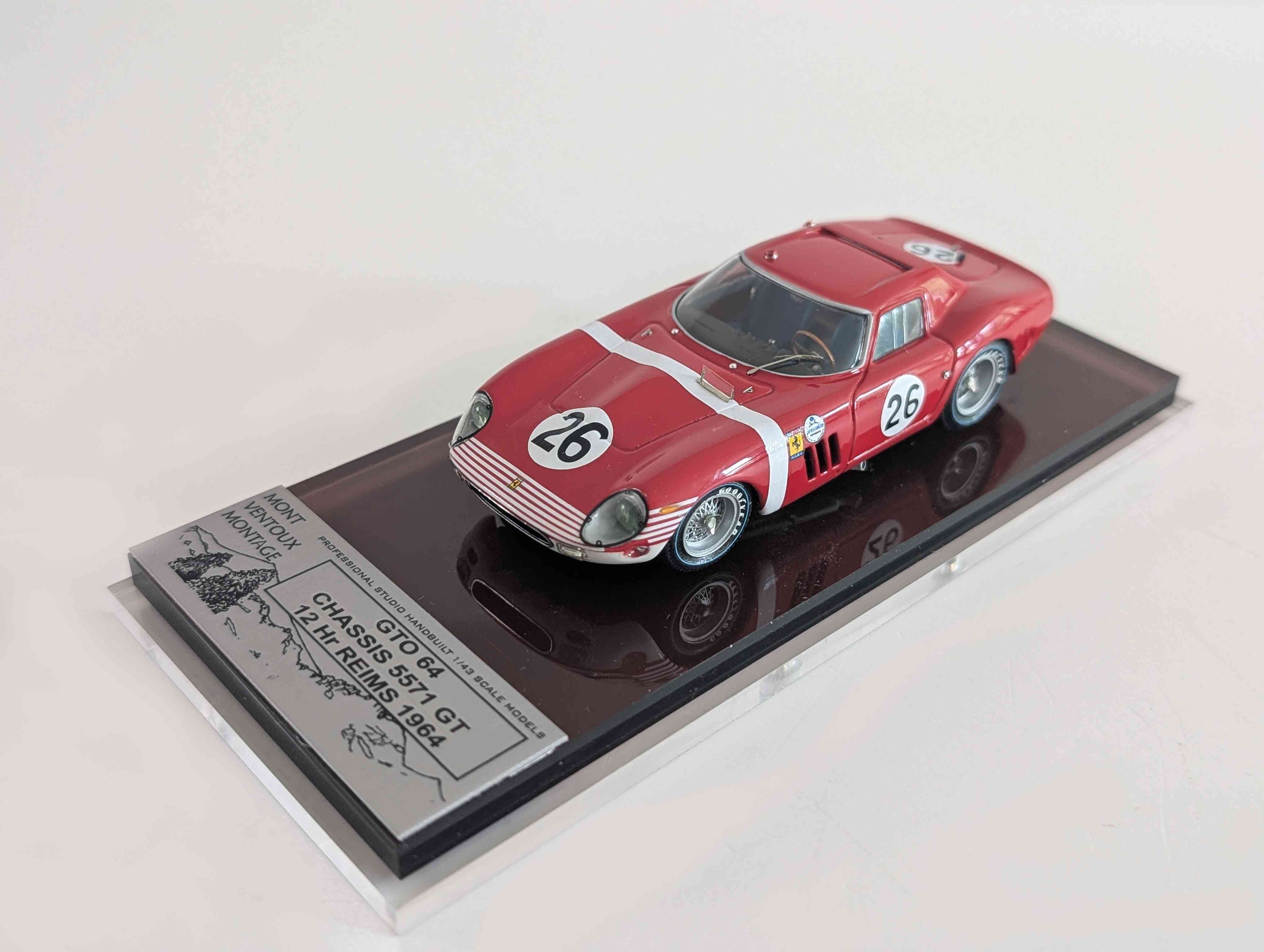 M. Craig : Ferrari 250 GTO 4491 GT Reims 1964